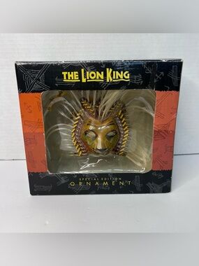 VTG Disney The Lion King Broadway Musical Special Edition Simba Mask Ornament